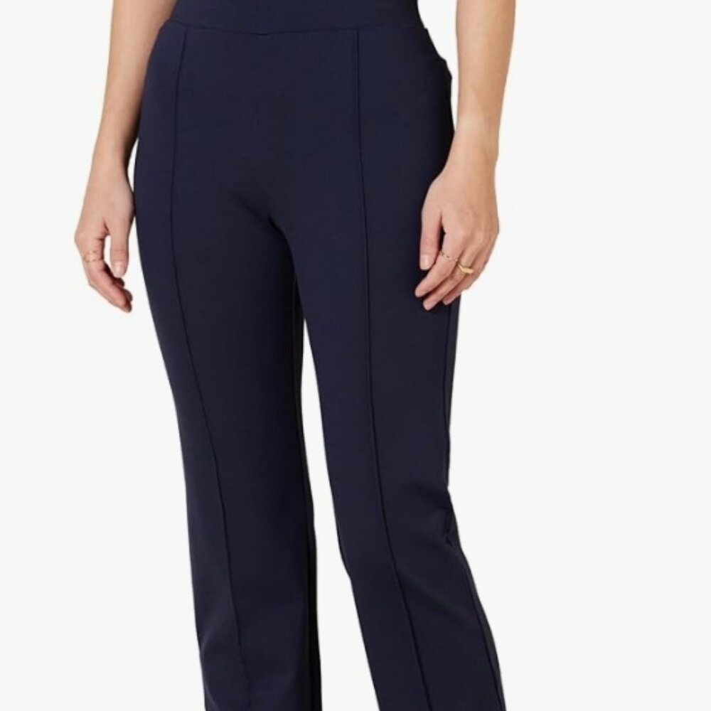 Style & Co Size 18 Dark Navy Pointe Stretch Pencil Pants Women's Pull On Plus